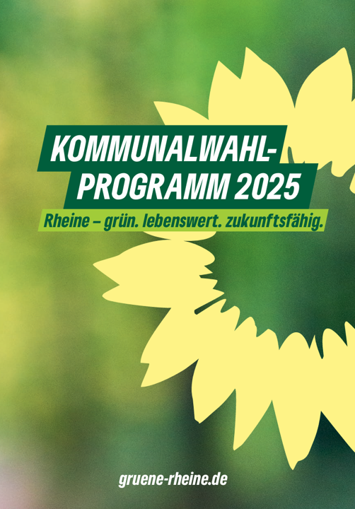 Wahlprogramm 2025 | ORTSVERBAND RHEINE